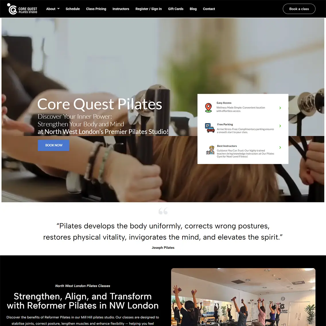 Core Quest Pilates